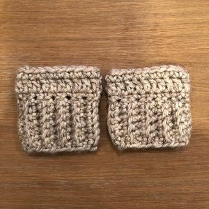 Knitted over the boot sock